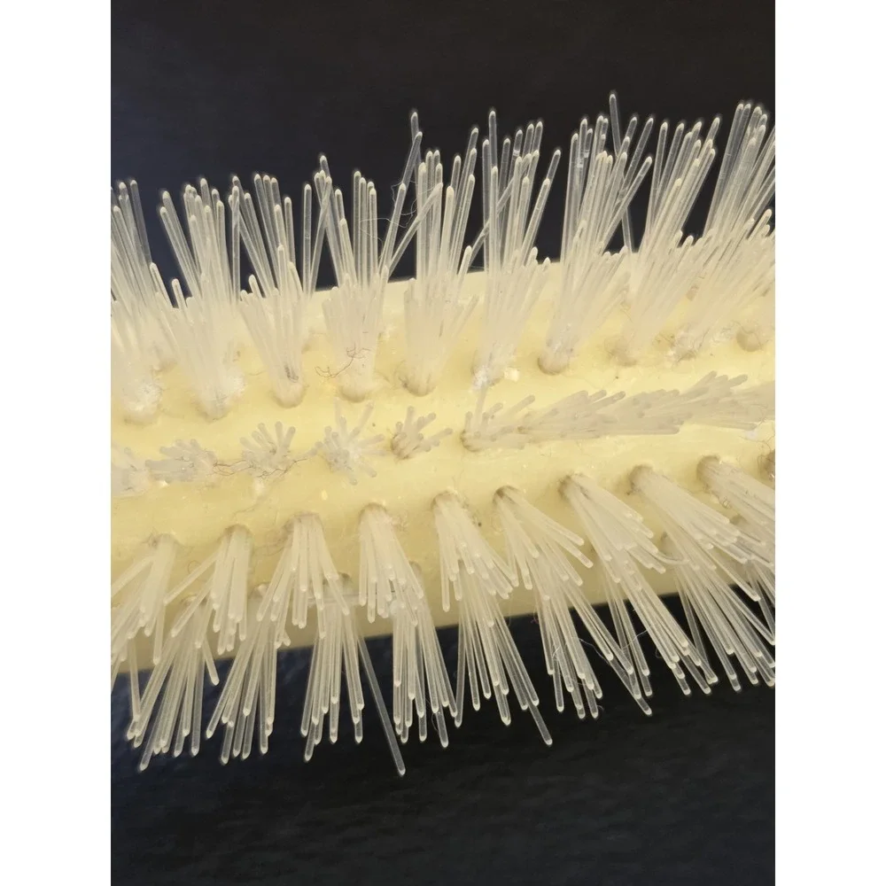 Stanley Lady Catherine Vintage All Nylon 5 Row Hairbrush Pre-owned-Ivory - Picture 6 of 14